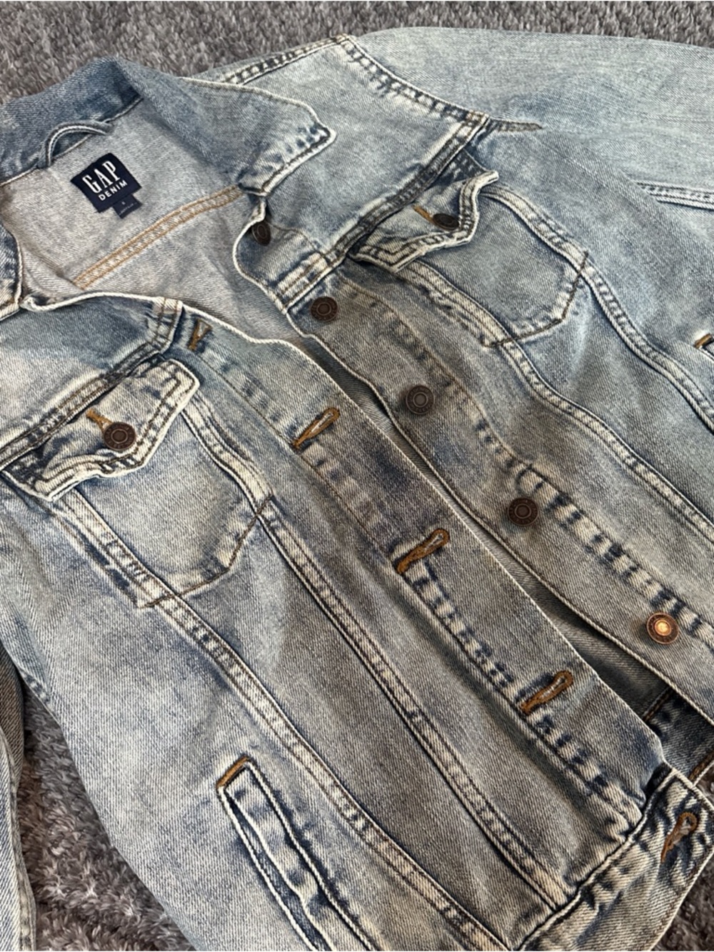 GAP Denim Light Blue Jean Jacket